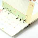 JIANWU  A5 A6Lovely style loose leaf notebook notebook with inner core   kawaii Office Supplies