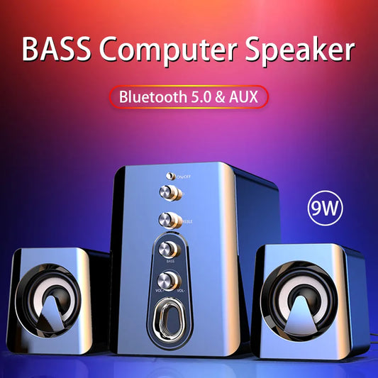 Home Audio System Bluetooth Speaker Cinema Bluetooth Speakers Sound Para PC Computer Desktop