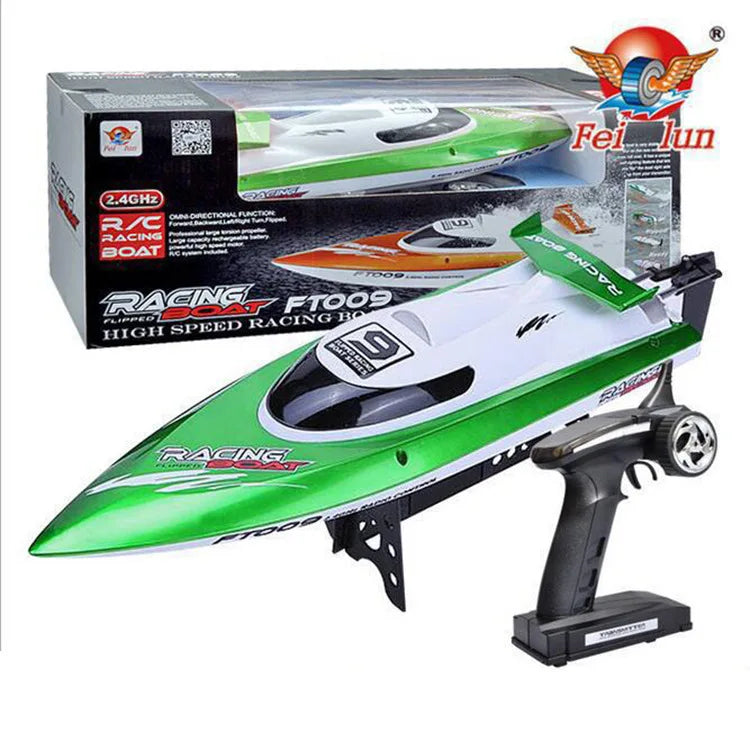 Feign FT009 2.4G CH water cooling RC Boat Toy 35kM/H VS FT007 FT009 Wl911 Wl912 udi001 Baby Toys - Kids Toys