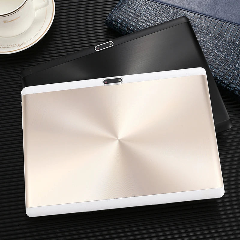 Free Gift 32GB TF Card 1280*800 2.5D Tempered Glass Screen 10.1 inch Quad Core 3G Tablet 2GB RAM Android 9.0 Computers