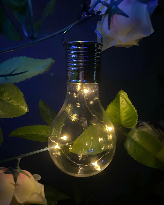 Outdoor Hanging LED Solar Lights Waterproof Rotatable For Party Garden Home Decoration Lamp Bulb Hanging Lanterns Patio Garden