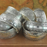 Yumfeel Factory Wholesale Tibetan Jewelry Vintage Silver Bangles Bracelet Antique Tibetan Silver Cuff Bracelets - Women Jewellery - Girl Jewellery - Women Accessory - Girl Accessory