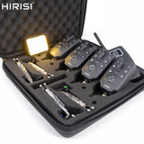 Wireless fishing bite alarm 1+4 set with 4pcs illuminated swinger in  EVA case for carp fishing B1203S - Sports Accessory