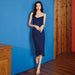 Navy Blue Nightgown
