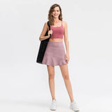 Golf Female Short with Pockets Tennis Sports High Waisted Jerseys Girl Yoga Dress Jogging Camping Activewear Girl Skirt