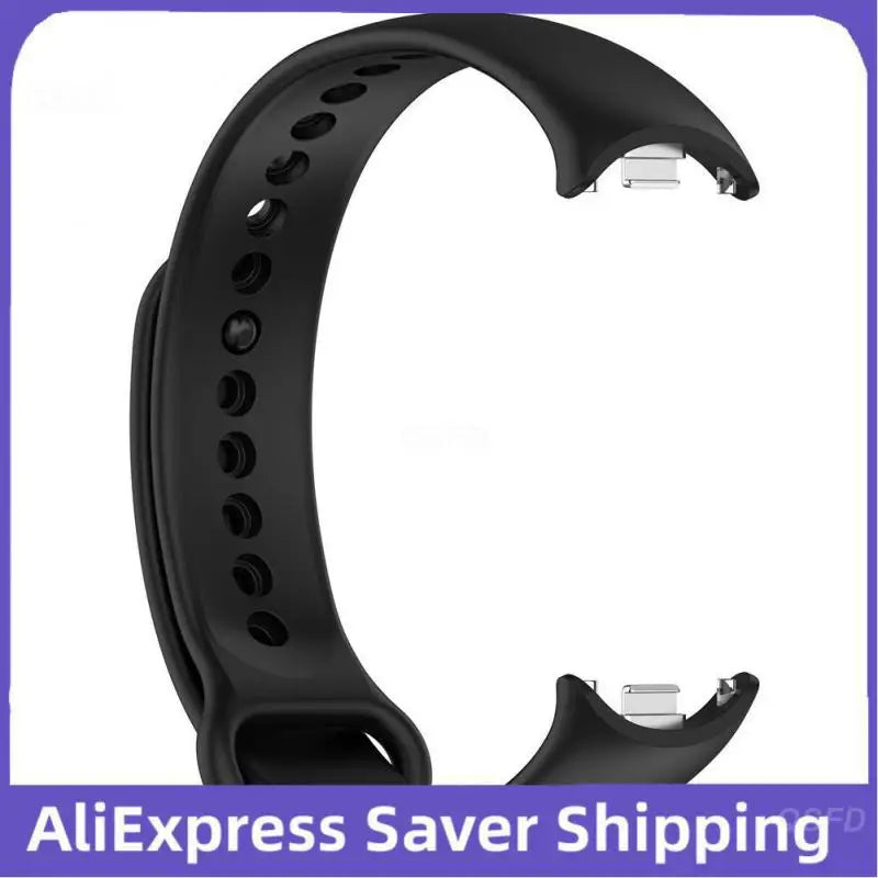 Metal Connector Waterproof Functional Strap With Metal Plug Connector Smart Advanced Technology Mi Band 8 Wearable Technology