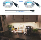 DC 5V USB LED Strips 2835 White Warm White LED Strip Light TV Background Lighting Tape Home Decor Lamp 1- 5m LED String Light - Home Improvement - Electronic Accessory