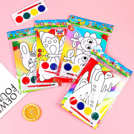 10Pcs DIY Coloring Books for Kids, Kindergarten Reward Gifts, Carnival Gift Packs, Birthday Party Favors - Baby Toys - Girl Toys