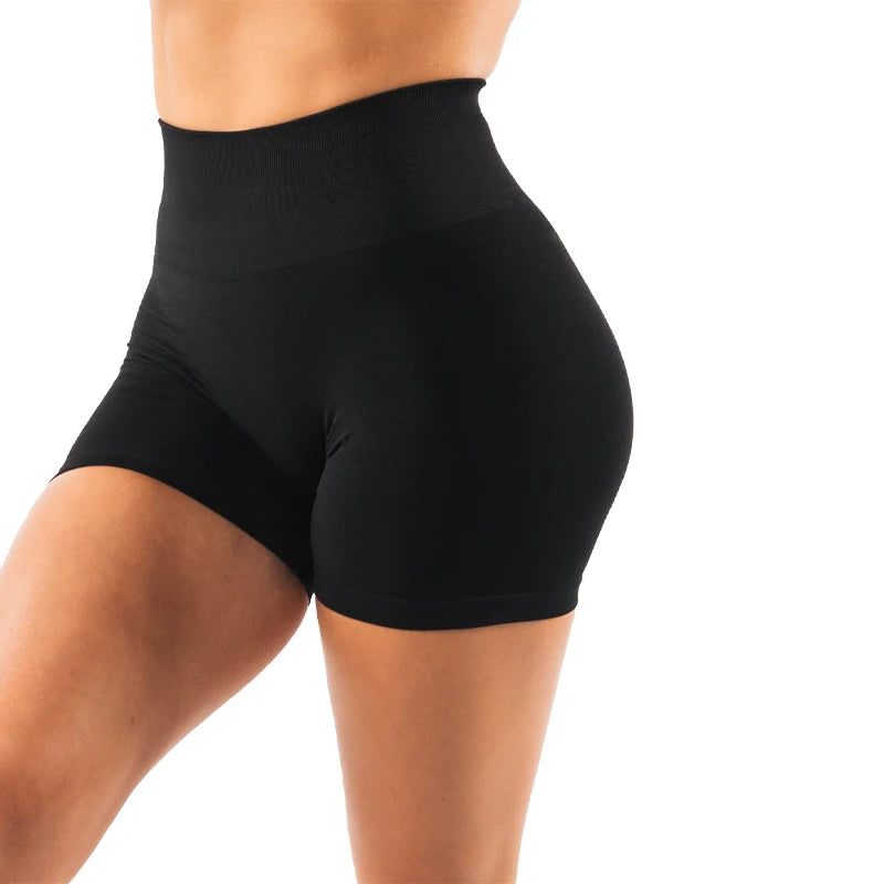 New  Spandex Amplify Seamless Amplify Shorts Woman Soft Workout Tights Fitness Outfits Yoga Pants Gym Wear Women Short