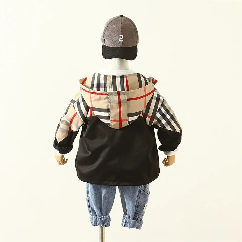 Outerwear Baby Kids Handsome Spring Autumn Hoodie Girls Coats Clothes Infant Children's Clothing for Boy Jacket - Girl Jacket