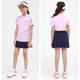 PGM Girls Golf Skirts Gym Fitness Running Yoga Soft Short Workout Skort High Waist Pleated  Golf Athletic Clothing
