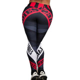 Sexy Women Yoga Pants Leggings Workout Sports Running Leggings Sexy Push Up Gym Wear High Waist Fringe Elastic Slim Pants women legging