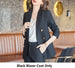 Black Blazer Coat