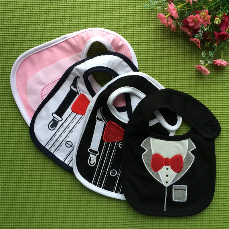 Feeding Bibs Waterproof Apron Cartoon Towel Kids Toddler Dinner barbers Bandanas Burp Newborn - girl cloth - Baby Girls