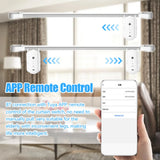 Voice Tuya Smart Curtain Swithbot Electric Curtain Robot APP Timing Control Alexa Google Bluetooth - Smart Home