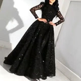 New Woman Ladies Elegant Sequin Tight-Fitted Fishtail Prom Maxi Party Evening Ball Dresses Girls Women Prom