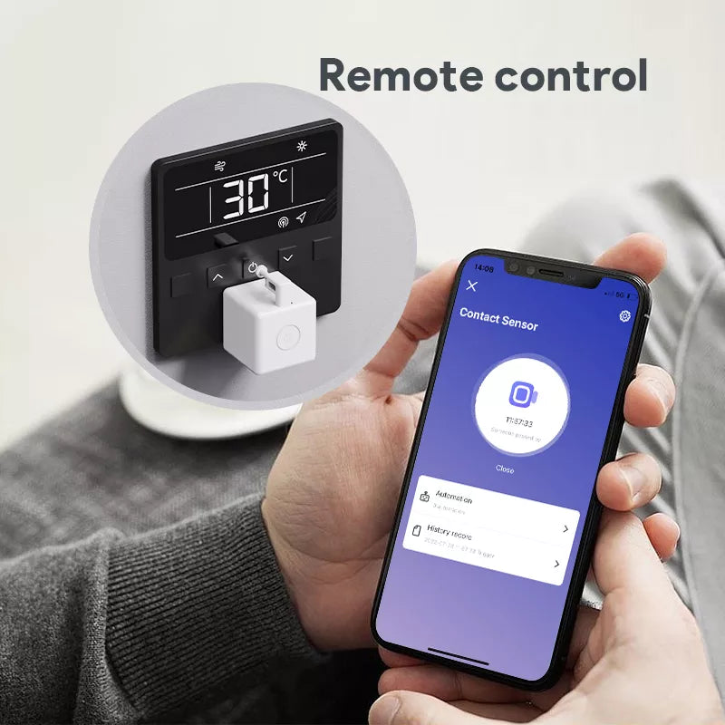Tuya Wifi Zigbee Fingerbot Plus Switch Bot Garage Curtains Button Robot Pusher Smart Home Alexa Google Home Voice Wireless - Appliances - Cell Accessories