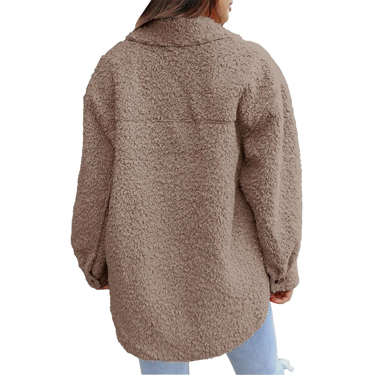 The new hot style cloth dress warm jacket winter teddy wool fleece jackets Winter Women Cloth