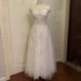 ivory floor length