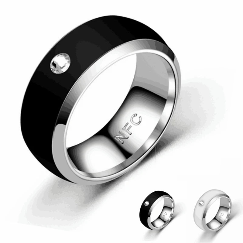 Smart Ring Waterproof Unisex NFC Phone Smart Accessories For Couples 6-13 Wearable Technology