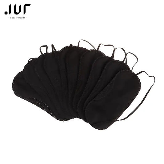 5/10Pcs Soft Portable Eye Mask Black Fast Eyeshade Cover Eye Masks Shade Patch Men Blindfold Travel Sleepmasker women sleep