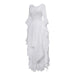 white Medieval Dress
