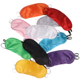 1PC Silk Eye Mask Eyeshade Cover Shade Soft Blindfold Travel Eyepatch Natural Sleeping Eye Patch Sleep Mask women sleep