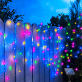 Outdoor LED Solar Fairy Lights Christmas Decoration Waterproof Solar Garland 8Mode Lights For Xmas Party Patio Balcony Yard Decoration