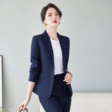 Elegant Green Formal Pantsuits with Jackets Coat and Pants Professional Business Work Wear Blazers Trousers Set OL Styles women suiting