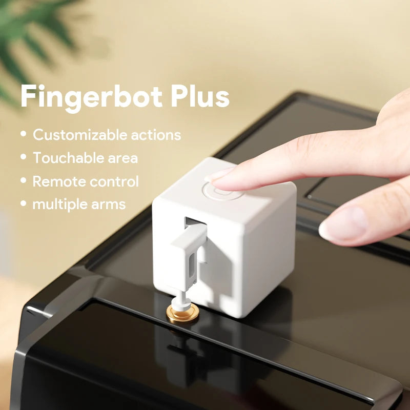 Tuya Wifi Zigbee Fingerbot Plus Switch Bot Garage Curtains Button Robot Pusher Smart Home Alexa Google Home Voice Wireless - Appliances - Cell Accessories
