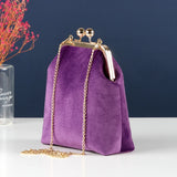 NEW Vintage Fashion Lock Chain Chic Lay Bag Chain women purse