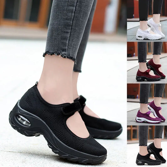 New Cushion Flat Breathable Zapatos De Mujer 35-42 Women Shoes
