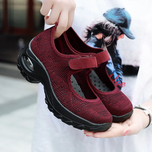 New Cushion Flat Breathable Zapatos De Mujer 35-42 Women Shoes