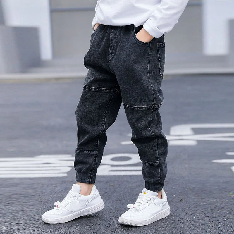 IENENS Skinny Slim Stretch Pencil Boys Jeans - Boy Cloth