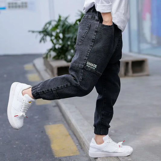 IENENS Skinny Slim Stretch Pencil Boys Jeans - Boy Cloth