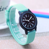 Fashion Luminous Hands High-Quality Silicone Strap Lovers Simple women watch